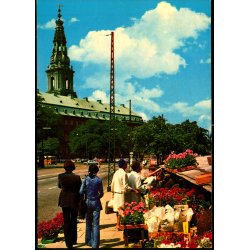K�benhavn - Blomsterboder og Christiansborg Slot - Stender 149 101 183