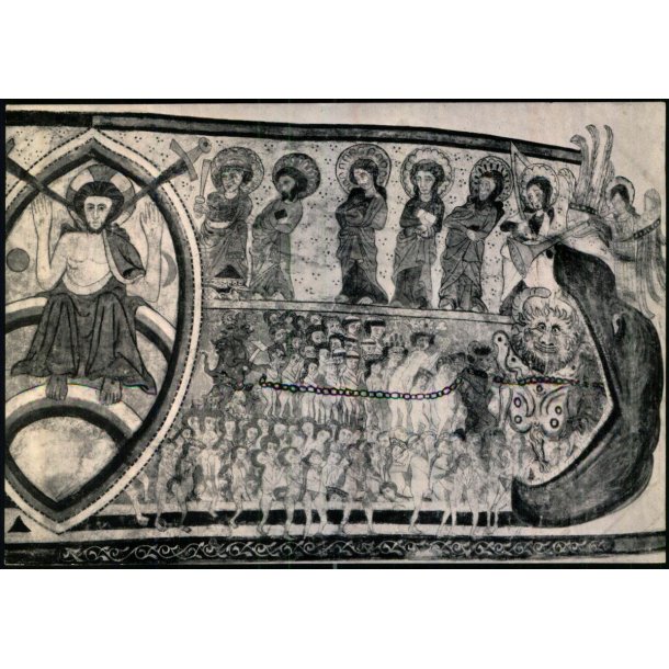 Bornholm - sterlars Rundkirke - Kalkmalerier - sterlars kirke u/n - Ubrugt