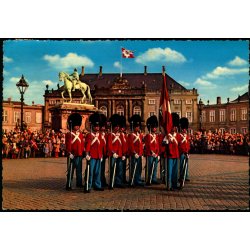 K�benhavn - Vagtparaden paa Amalienborg - Kr�ger 989/21