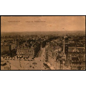 Kbenhavn -  Udsigt fra Raadhustaarnet - Phillipson 18