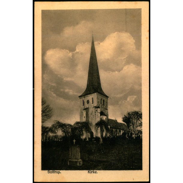 Sottrup - Kirke - Fr. Biehl u/n - Ubrugt