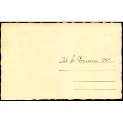 Askov H�jskole - Tak for Sommeren 1925 - Fotokort u/n - Ubrugt