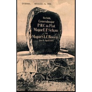 Dybb�l - Mindesten fra 1864 -C. C. Biehl 2801 - Ubrugt