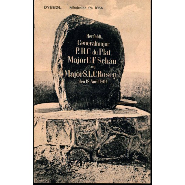 Dybb�l - Mindesten fra 1864 -C. C. Biehl 2801 - Ubrugt