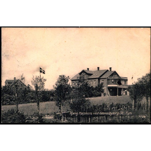 Kjng Hjskole ved Glamsbjerg St. Fyn - 7026 - Brugt