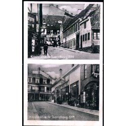 Klosterstrde Svendborg 1884 - Klosterstrde Svendborg 1934 - Andersen &amp; Lachmann 70167 - Ubrugt