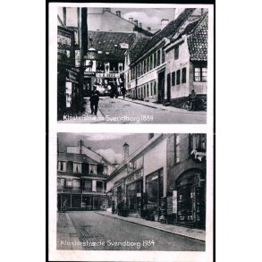 Klosterstrde Svendborg 1884 - Klosterstrde Svendborg 1934 - Andersen & Lachmann 70167 - Ubrugt