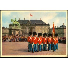 K�benhavn - Vagtparaden paa Amalienborg - Stender 5615