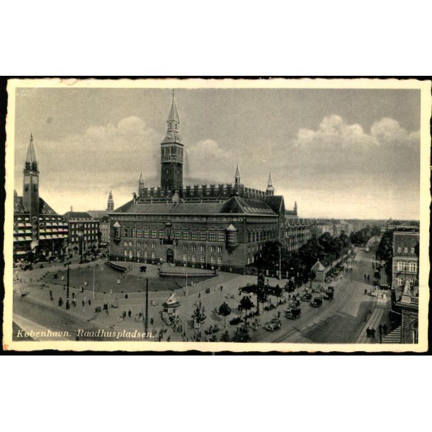 Kbenhavn - Raadhuspladsen - Thejlls Kunstforlag 10141