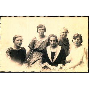 Askov H�jskole - Tak for Sommeren 1925 - Fotokort u/n - Ubrugt