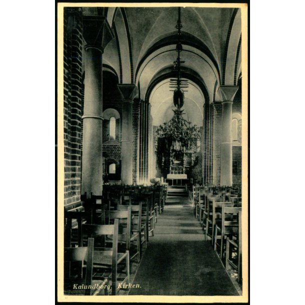 Kalundborg - Kirken - Banegaardskiosken 7673 - Ubrugt