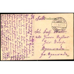 Feldpost - Lookstedter Lager   15 -5 -16 - Til  ? ?  - Billedside :  Truppen-bungsplats Lockstedt.