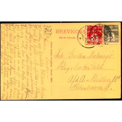 Svendborg - Parti fra Havnen (Aften) - Albert Hansen 23682 - Brugt