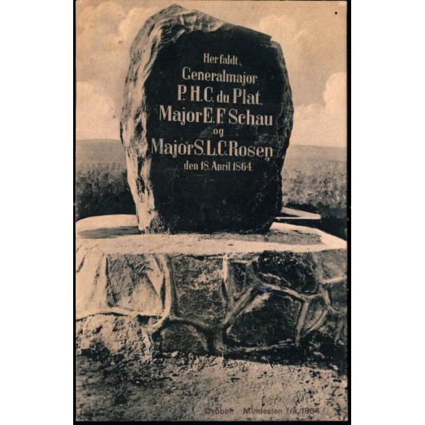 Dybb�l - Mindesten fra 1864 - C. Biehl 2162 - Ubrugt