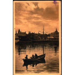 Svendborg - Aften ved Havnen - Stender 20859 - Brugt