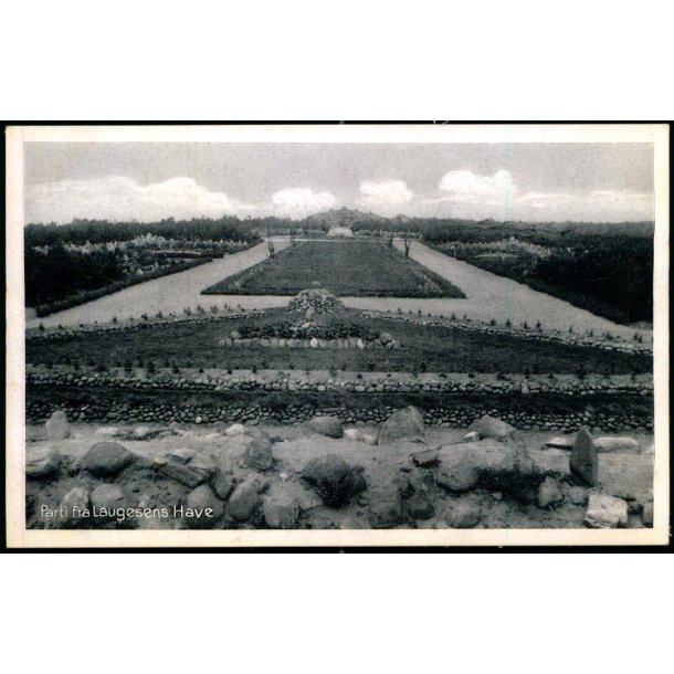 Parti fra Laugesens Have - Johs. Lund 66626 - Ubrugt