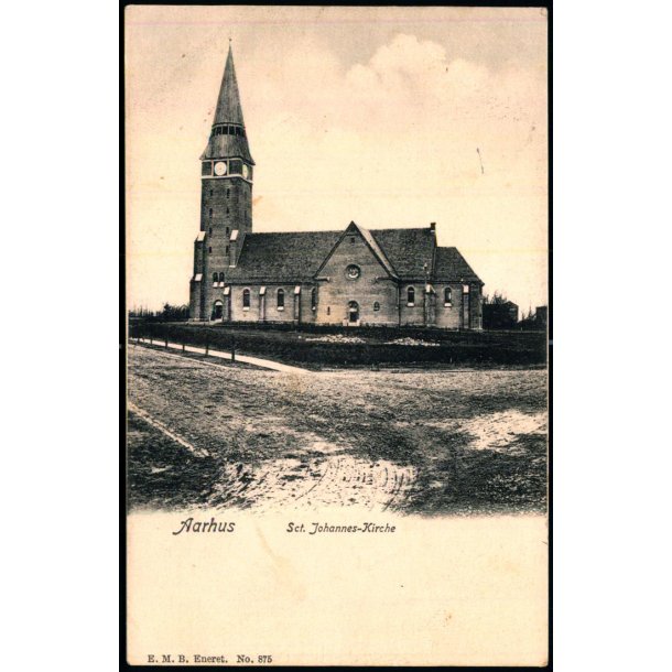 Aarhus -  Sst. Johannes Kirke - E.M.B. 875 - Brugt