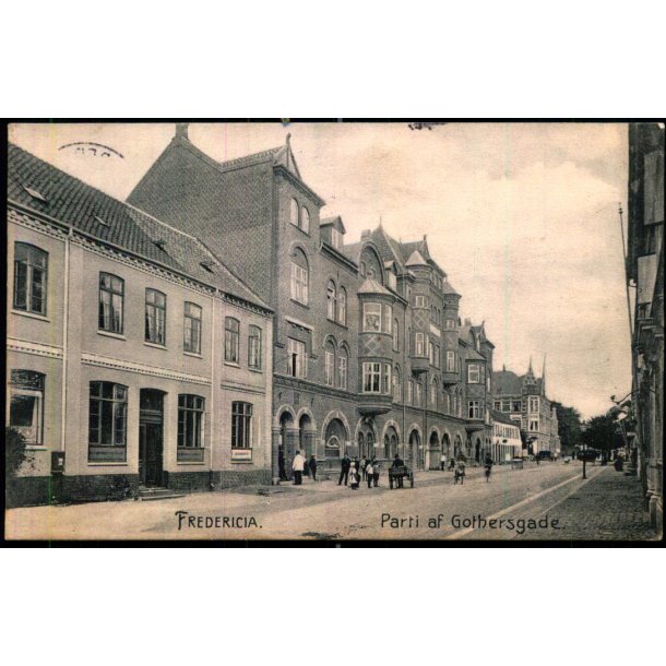 Fredericia - Parti af Gothersgade - u/n - Brugt