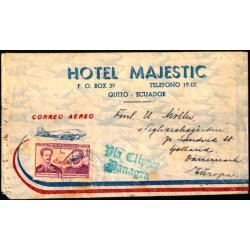 Luftpost Brev fra Ecuador med indhold - 19 - 1 - 51