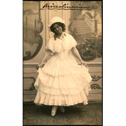 Krinolinevisen - Fotokort u/n