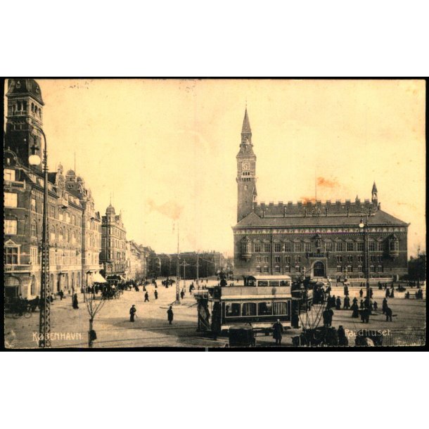 Kbenhavn - Raadhuset - C. St. 800