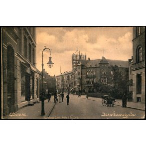 Odense - Jernbanegade - Varehus Carl Friis Forlag u/n - Brugt