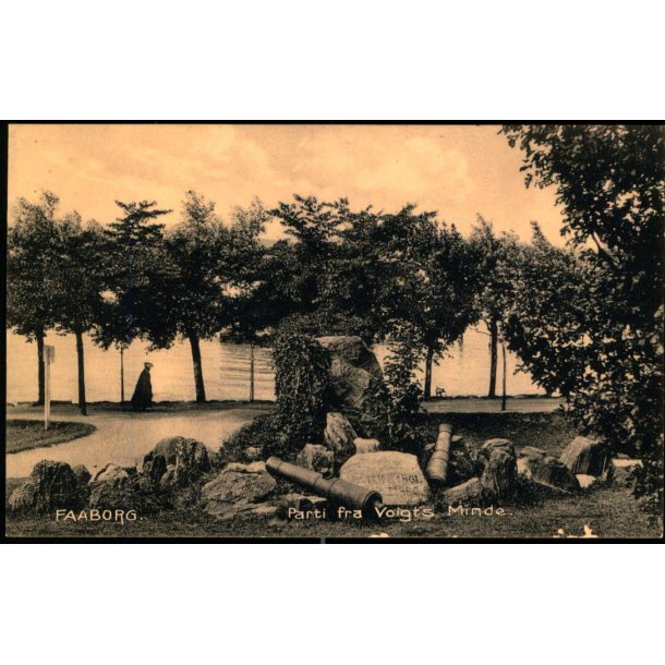 Faaborg - Parti fra Voigts Minde - G. Nissen 16853 - Ubrugt