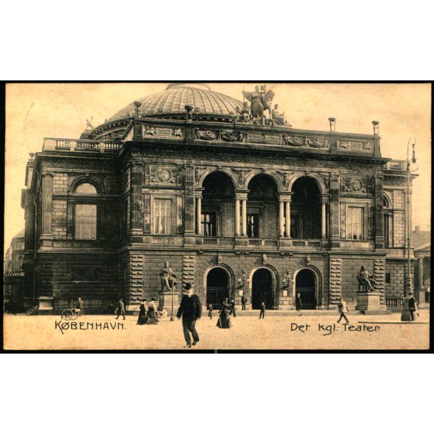 K�benhavn - Det kgl. Teater -  Stender 6103