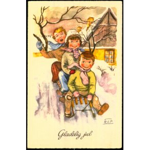 Hans Christian Petersen - Gldelig jul - Serie 62 - Brugt