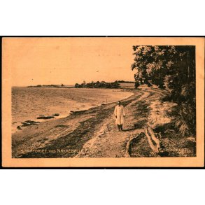 Sanatoriet ved Nakkeb�lle Fjord - Strandparti - M. Mikkelsen /J.J.N. 9369 - Ubrugt