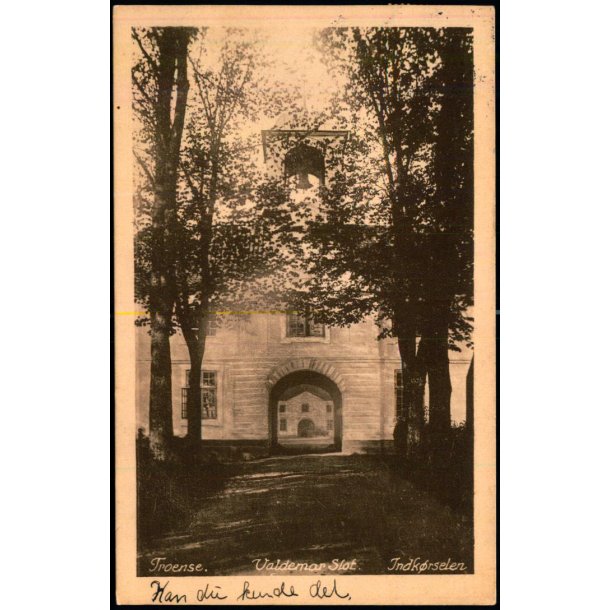 Troense - Valdemars Slot - Indkrslen -  Albert Hansen u/n - Brugt