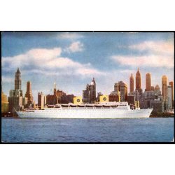 M/S "KUNGSHOLM" - Swedish American Line - u/n - Ubrugt