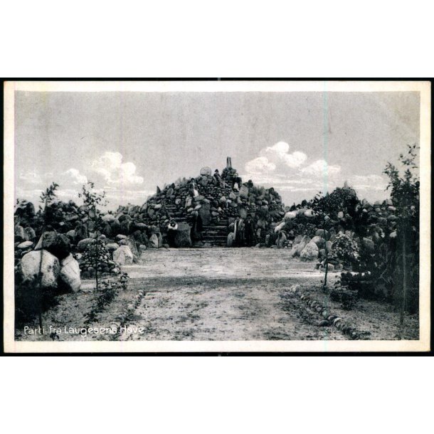 Parti fra Laugesens Have - Johs. Lund 66624 - Ubrugt