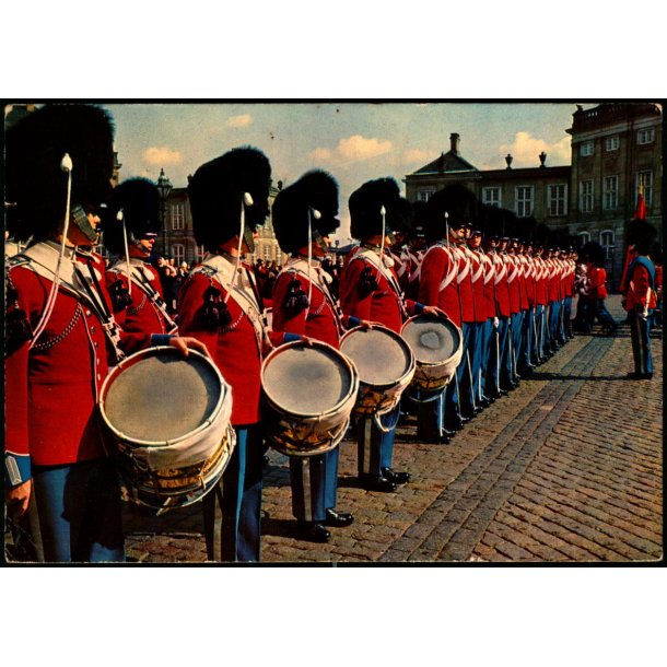 The Royal Guard - Amalienborg Palace - Copenhagen - Gr�nlund T. 49