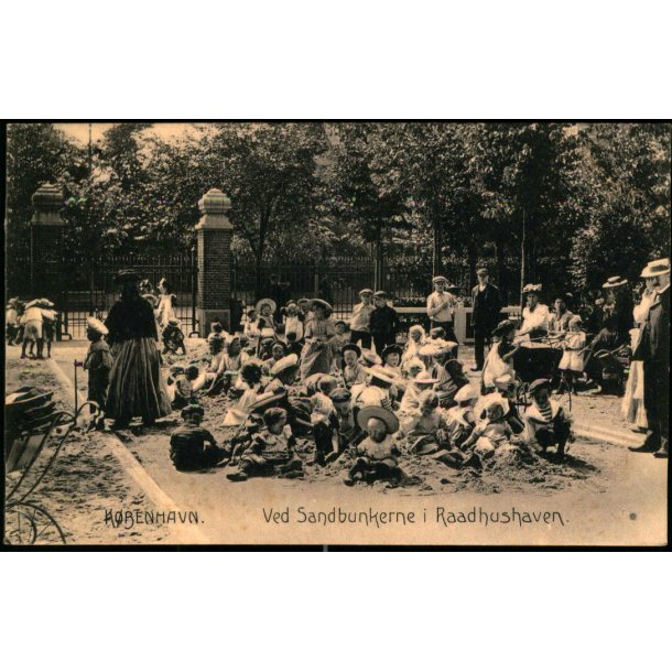 Kbenhavn - Ved Sandbunkerne i Raadhushaven - Stender 15449