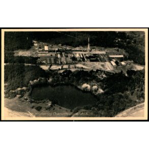 Luftfoto - Hasle Klinker og Chamottestensfabrik - Rudolf Olsen 5518