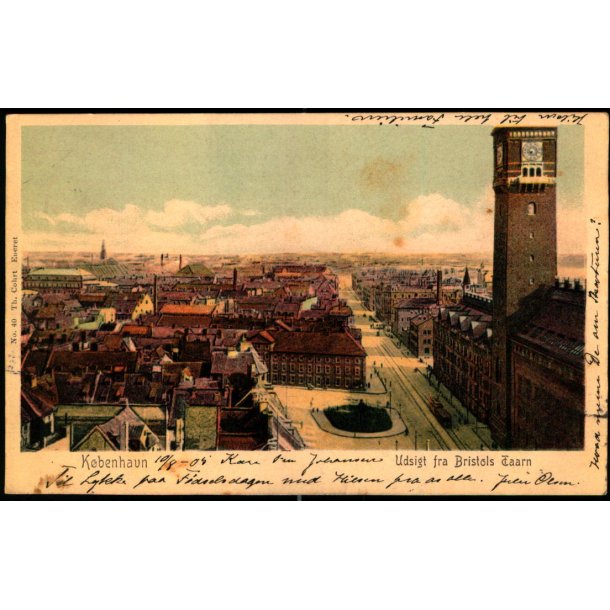 Kbenhavn -  Udsigt fra Bristols Taarn - Th. Cohrt 40