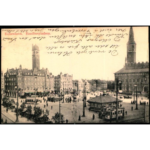 Kbenhavn - Raadhuspladsen - G.M. 2588