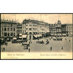 Hilsen fra K�benhavn - Kongens Nytorv med Hotel d�ngleterre - B.M. &amp; Co 290