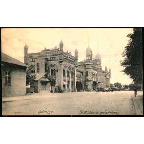 Odense  - Statsbanegaarden - Flensborg Margasinet ved Knud Mller - Vestergade 54 - u/n - Brugt