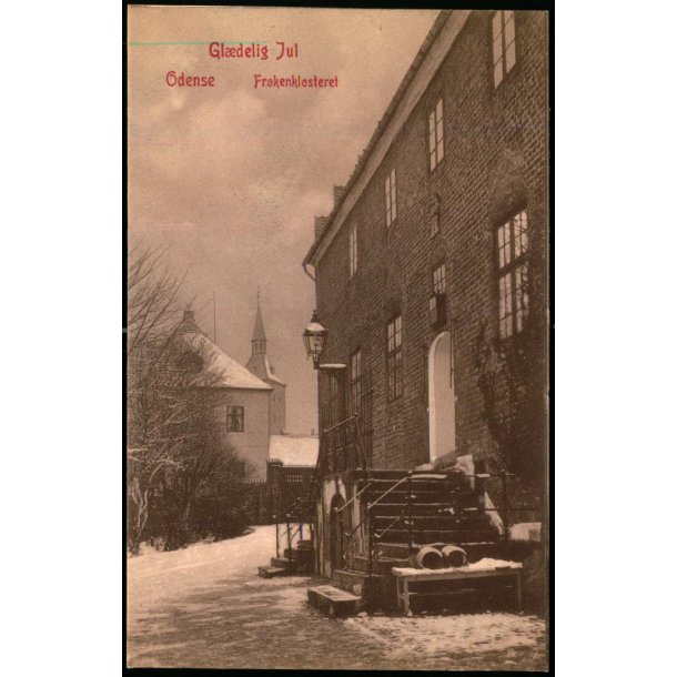 Gl�delig Jul - Odense - Fr�kenklosteret - Warburgs Forlag 350 - Ubrugt
