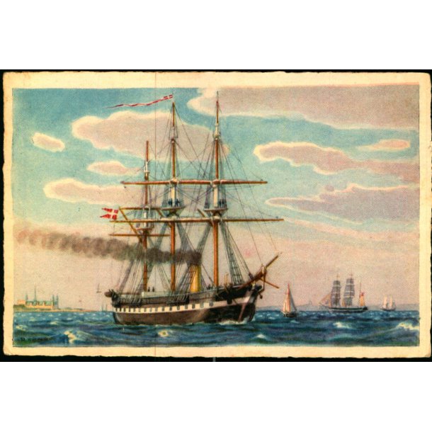 Fregatten Jylland - Hedings Forlag u/n - Brugt