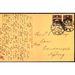 Svendborg - Aften ved Havnen - Stender 20859 - Brugt