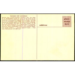 Nuclear Ship - N.S. SAVANNAH - u/n - Ubrugt