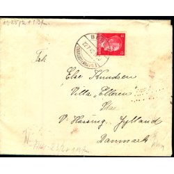 Censurbrev fra Tyskland med Indhold  22 - 7 - 42 - Til V. Hassing