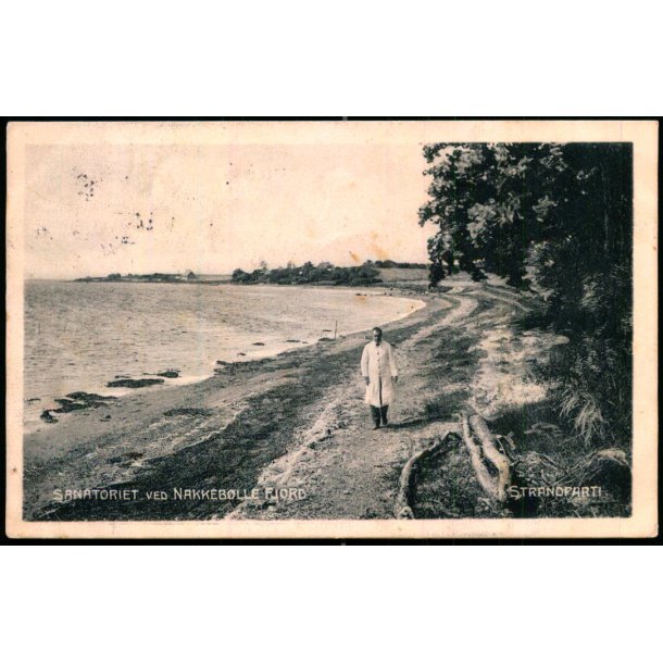 Sanatoriet ved Nakkeb�lle Fjord - Strandparti - M. Mikkelsen /J.J.N. 3070 - Brugt