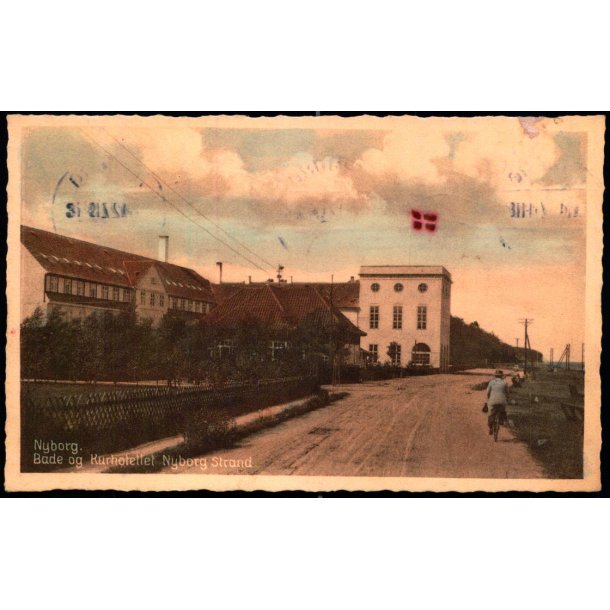 Nyborg - Bade og Kurhotellet - "Nyborg Strand" - Stender N. 122 - Brugt