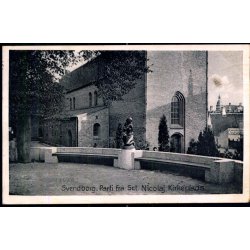 Svendborg - Parti fra Sct. Nicolai Kirkeplads - Stender S. 256 - Brugt