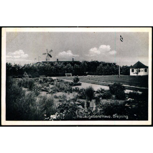 Parti fra Laugesens Have - Johs. Lund 66622 - Ubrugt