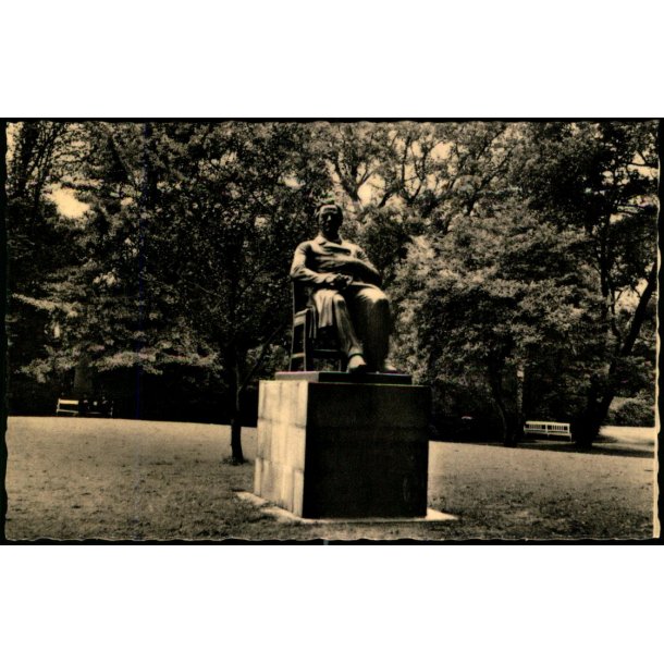 Mindesmrke for A.S.. rsted - rstedsparken - Rudkbing - Langelands Papirlager 101 - Ubrugt